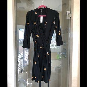 WHBM Reversible wrap dress. NWT